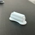 thumbnail image 1 of Adhesive Pen Holder for Wall, Pencil Holder for Desk Organizer, Silicone Pen Holders for Clipboard, Marker Holder Sticky Pen Holder for Desk, Office Supplies Stylus Holder (White/1 Pcs) 1.96x0.8", 1 of 7