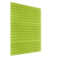 Adhesive Pleated Blind Folding Privacy Curtain Light Blocking Window ...
