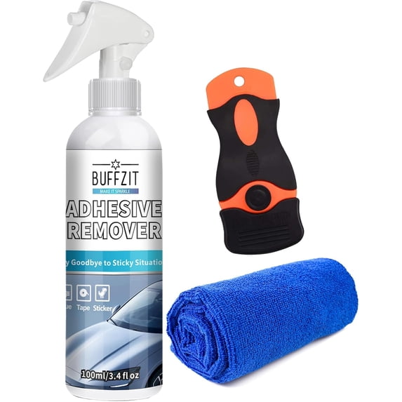 Adhesive Remover for Cars – Glue & Decal Spray, Dissolves Sticky ...