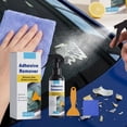 thumbnail image 1 of Adhesive Remover,Paint Remover,Adhesive Remover Spray, Quickly Dissolves & Softens Adhesives Like Glue, Stickers,120ml/4fl.oz(1PC+Scraper+Cloth), 1 of 9
