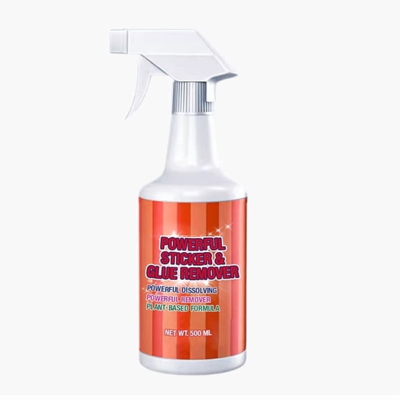 Adhesive Remover,Powerful Sticker & Glue Remover Spray for Cars, Removes Labels, Stickers, Decals, Tape Residue A