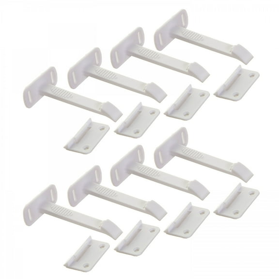 Adhesive Safety Latches Reg 8 PK