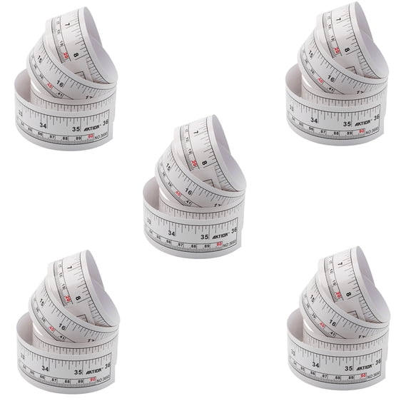 Adhesive Sewing Measuring Tape For Fabric Cutting Sewing Machine Table Ruler Sewing Ruler with Centimeter Inch Scale