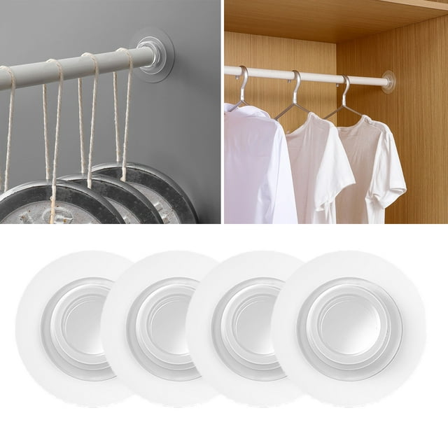 Adhesive Shower Curtain Rod Holders For The Wall Bathroom Tension Rod