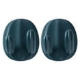 thumbnail image 1 of Adhesive Shower Hooks 2-Pack – Waterproof Silicone Wall Hooks for Towels, Brushes, Foldable Bathroom Organizer, No-Drill Damage-Free, Shower Hook,B, 1 of 9