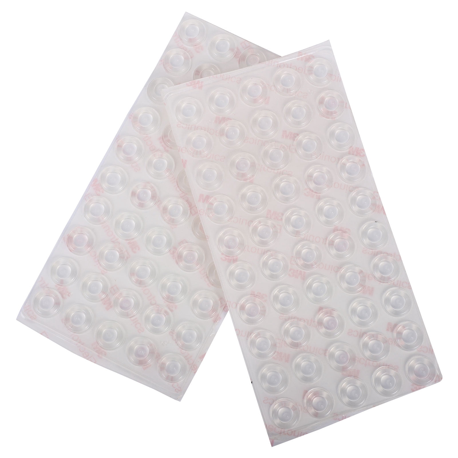 Adhesive Silicone Pad 100pcs Adhesive Transparent Buffer Pads