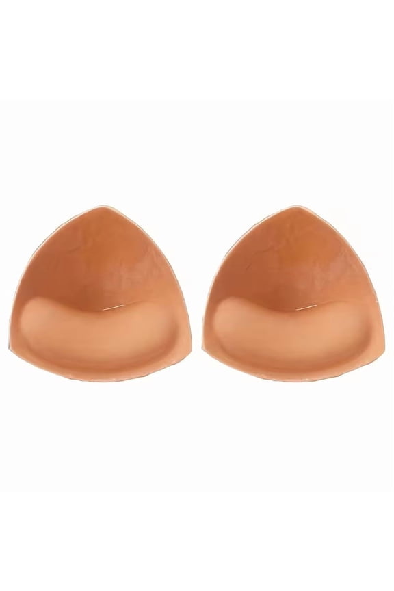 Adhesive Silicone Push Up Bra Inserts for Women Reusable Breast Lift Pads Thickened Bust Enhancer Compatible with Strapless Backless Bras