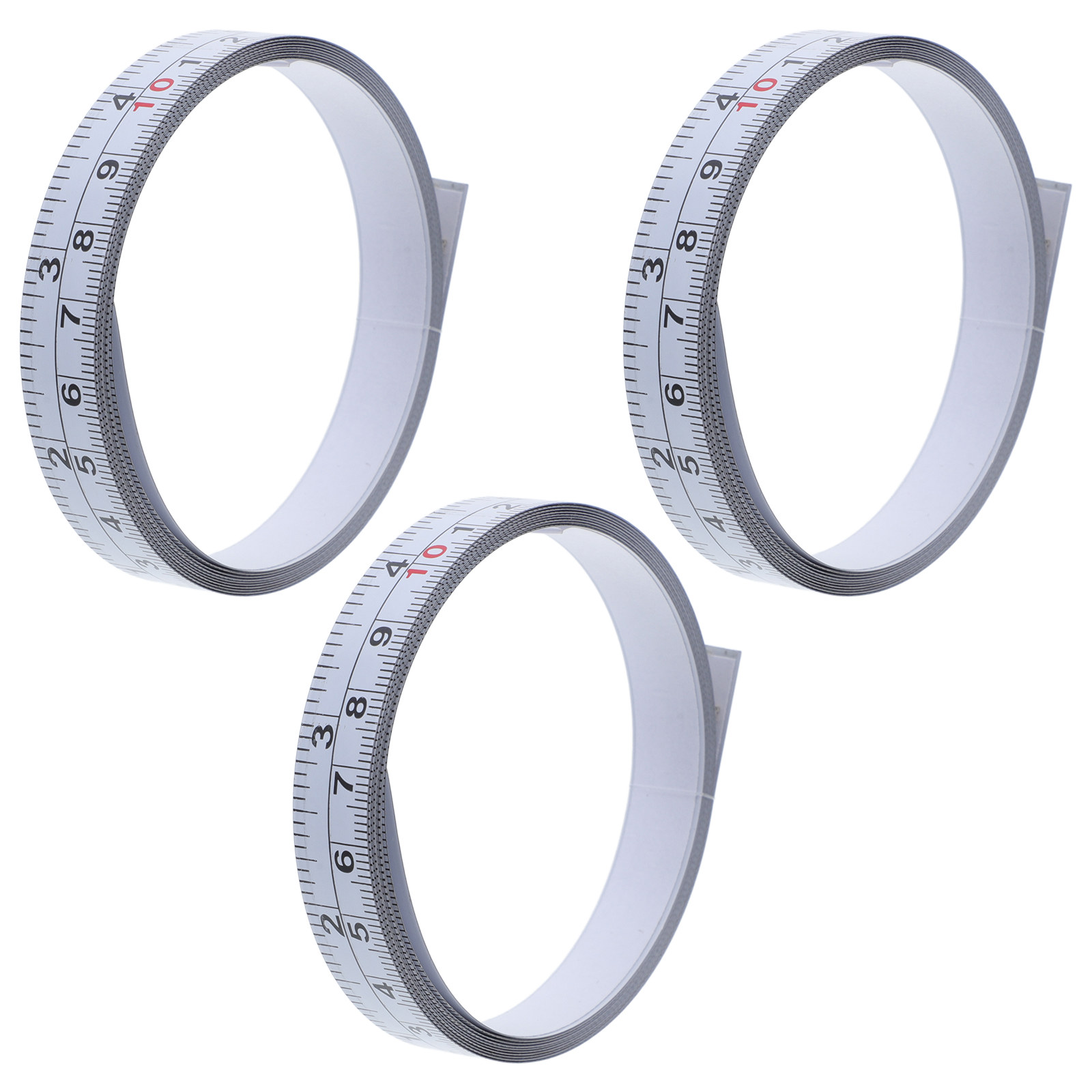 Adhesive Steel Measure Tape Metric Imperial Scales Tape Measuring Tape