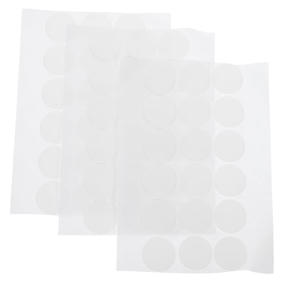 Adhesive Tape Acrylic Stickers Offic Package Transparent Double Sided Craft 60 Pcs