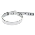 thumbnail image 1 of Adhesive Tape Measure 80cm Left to Right Read Sticky Steel Ruler Tape Silver Tone, 1 of 6