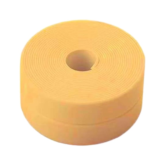 Adhesive Tape Sealing Bathroom PVC, Caulk Tape Waterproof Self Adhesive, Caulking Sealant Strip for Kitchen, Countertop, Bathroom, Sink, Bathtub, Toilet, Floor Wall Edge Protector with Sealing Tool