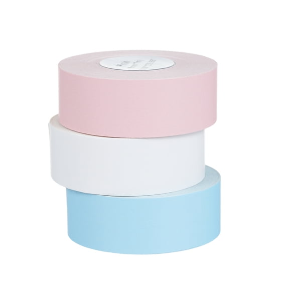 Adhesive Thermal Paper Continuous Thermal Label Paper Continuous Label Tape Self-adhesive Paper Roll Sticker Barcode Price Size Name Blank Labels Waterproof Tear Resistant Compatible with MARKLIFE