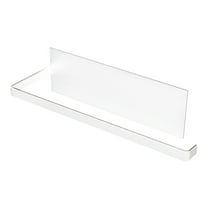 Adhesive Towel Holder, No Drill Kitchen Towel Rack with 3M Tape, Iron Bathroom Towel Bar, Under Cabinet Paper Towel Holder, Wall Mount Organizer for Kitchen Bathroom