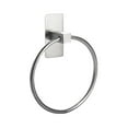 thumbnail image 1 of Adhesive Towel Ring,Hand Towel Holder For Bathroom,Metal Round Towel Holder,Wall Mount Bathroom And Kitchen Towel Rack,No Drilling Adhesive Towel Ring,Towel Hanger For Bathroom Organizer,Silver, 1 of 6