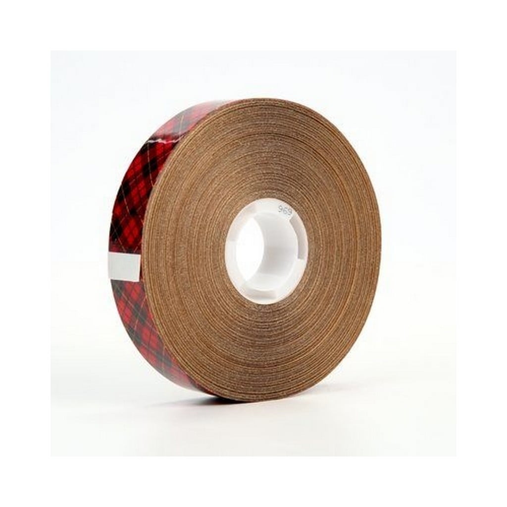 Adhesive Transfer Tape 3M 969 1/2" X 18 Yard Roll (72 Roll/Case)
