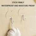 thumbnail image 1 of Adhesive Wall Hooks 2 Pcs Heavy Duty No-Drill Heart-Shaped Decorative Hooks Renter-Friendly Wall Organizer for Kitchen, Bathroom, Bedroom, Ceiling & Home Storage Use, 1 of 7