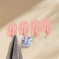 thumbnail image 1 of Adhesive Wall Hooks, No Drill Heavy Duty Sticky Hooks With Strong Hold, Damage Free Installation And Anti Slip Design, Space Saving Wall Organizer For Bathroom Kitchen Entryway Bedroom Closet, 1 of 6