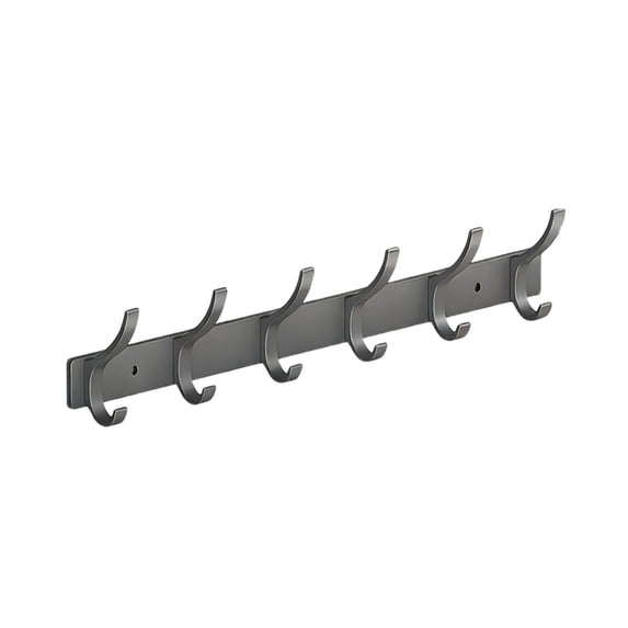 Adhesive Wall Hooks No Drill, Heavy Duty Self Adhesive Coat Hooks for Hanging Clothes, Towels, Hats, Damage Free Renter Friendly for Door Wall