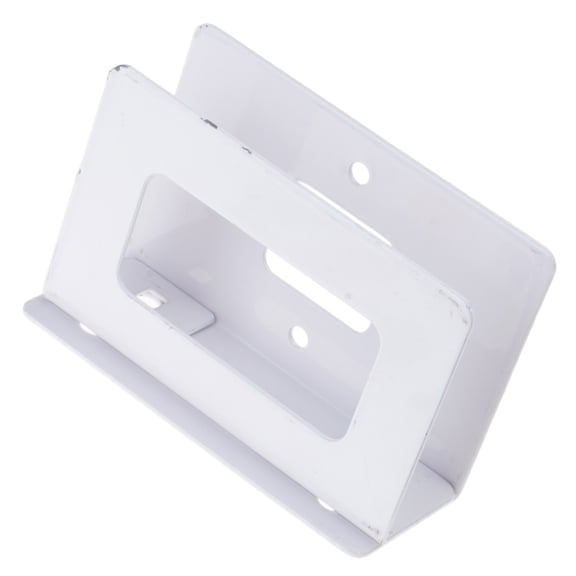 Adhesive Wall Mount Electronics Shelf For Router Box Speakers Carbon Steel Construction Without Drilling Required