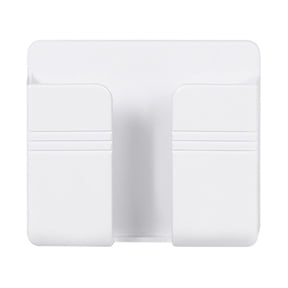 Adhesive Wall Mount Phone Holder Mobile Phone Charger Socket Pocket Damage Free