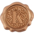 thumbnail image 1 of Adhesive Wax Seal Stickers For Envelope Seal Alphabet Letter.K 25mm, 1 of 7