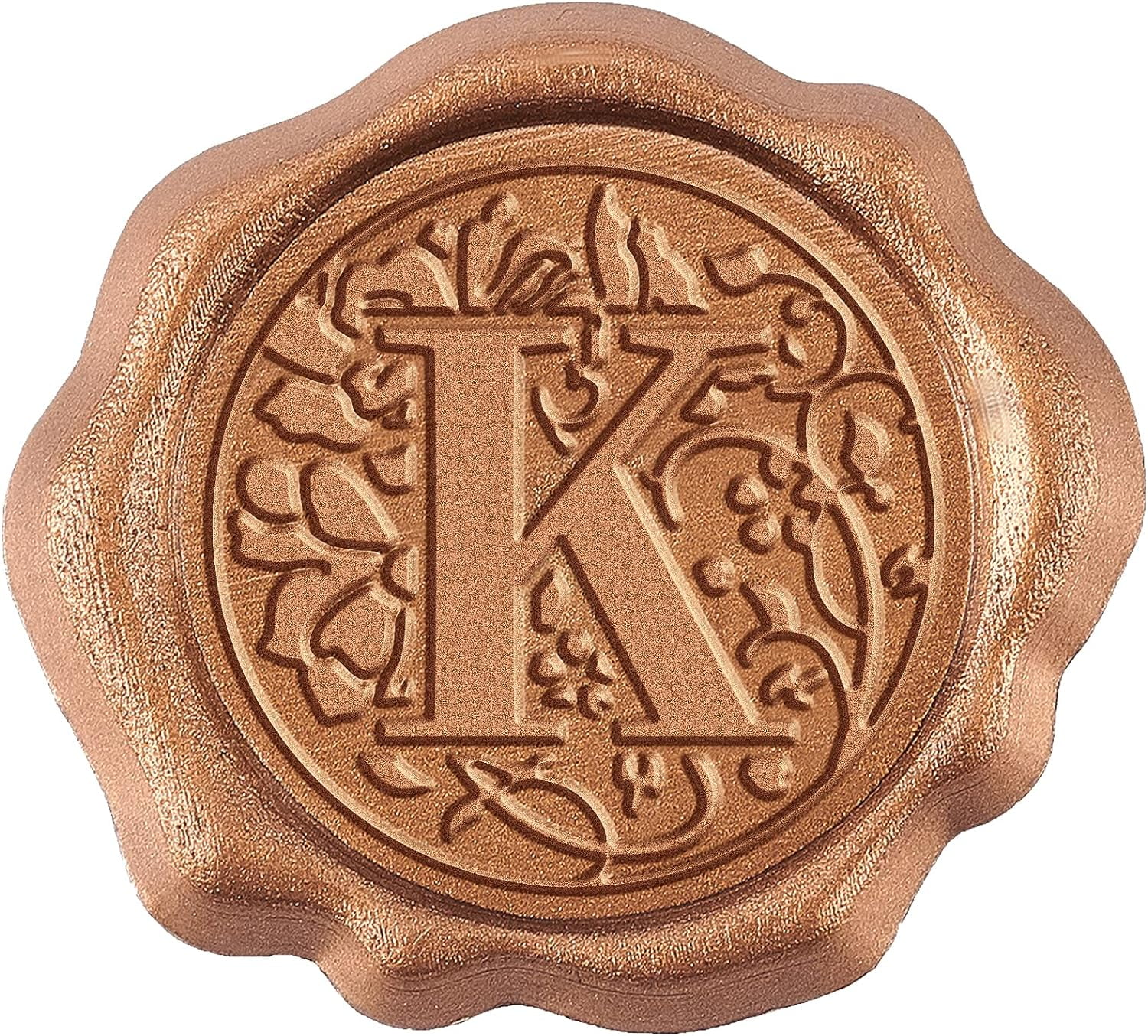 50Pcs Blue Letter 'H' Adhesive Wax Seal Stickers - 1.18 Inch, Handmade, No Stamp Needed For Invitations & Gifts