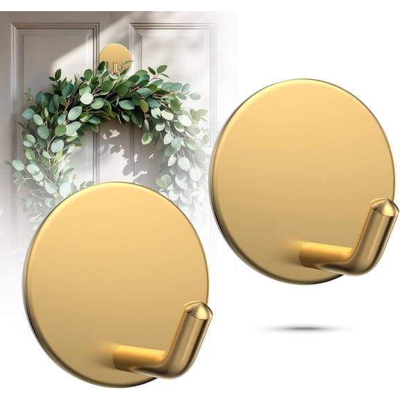 Adhesive Wreath Hanger, Heavy Duty Reef Hook