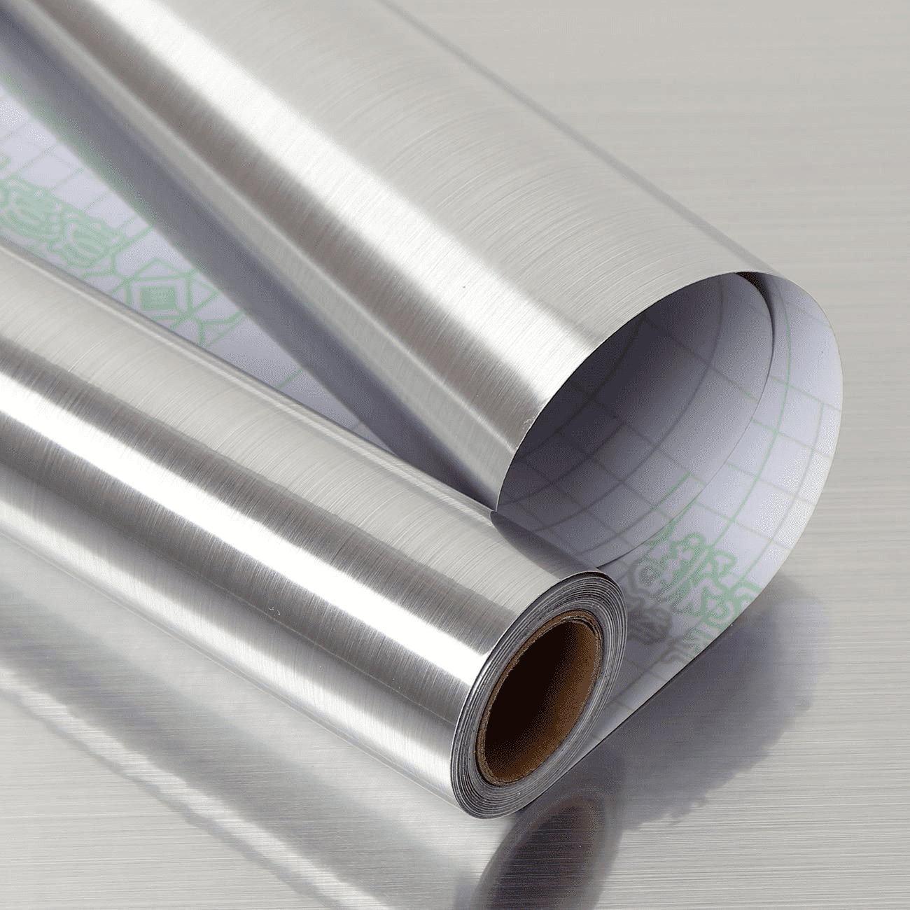 Adhesive film brushed stainless steel kitchen film selfadhesive