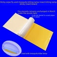 Adhesive mosquito killing paper fly killing lamp sticky paper mosquito