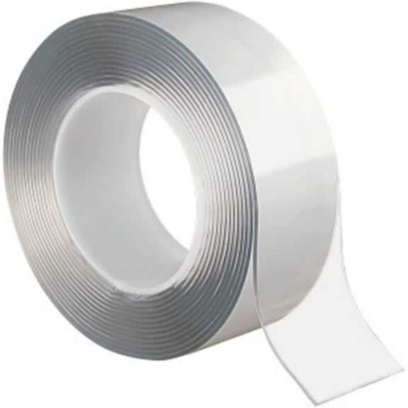 Adhesives Sealers Tape Super Strong Double Sided Tape Reusable Two Face Cleanable Nano Acrylic Glue Gadget Sticker (Color : Tape, Length : 1M)