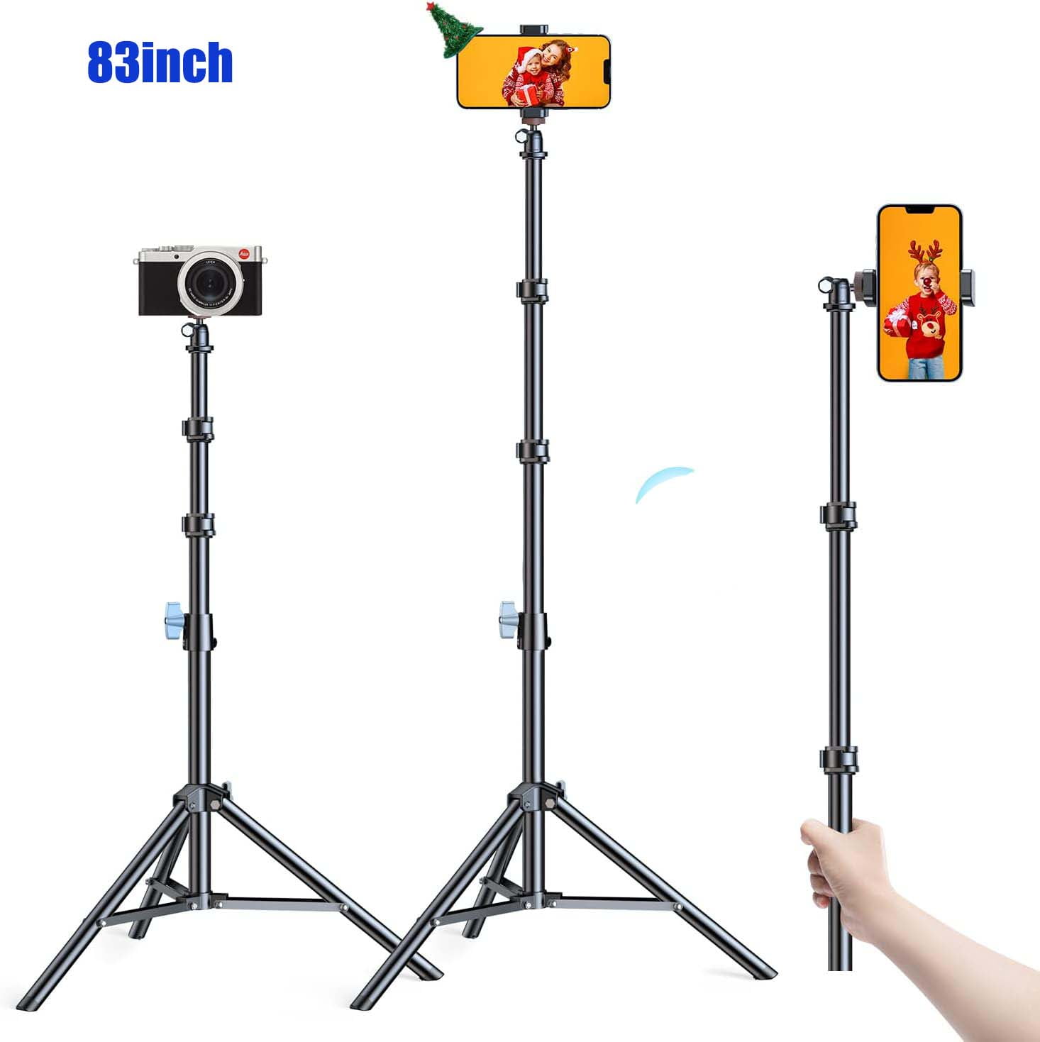 Flexible Webcam Stand and Cell Phone Tripod with Holder for Logitech and  Nexigo Webcam, GoPro Camera and More. 