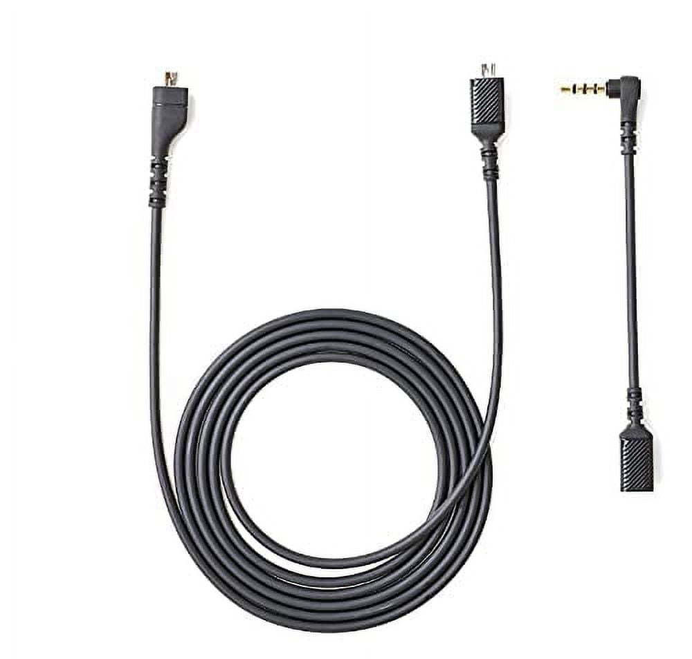 Adhiper Arctis 7 Cable Replacement 3.5mm Audio Headset Cord Compatible with Arctis 7 Arctis 5 Arctis 3 Arctis Pro Wireless Gaming Headphones Black Walmart