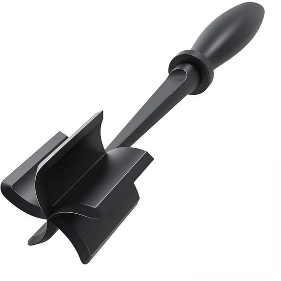 Adhiper Enhanced Heat-Resistant Nylon Meat Chopper Ideal for Smashing Hamburger Meat, Ground Beef, and More – Versatile Non-Stick Mix Chopper Utensil and Practical Meat Masher Tool Gift