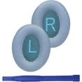 thumbnail image 1 of Adhiper QC45 Replacement Ear Pads Quite-Comfort Protein Leather Earpads Covers Noise Canceling Ear Pads Cushions Earmuff Repair Part for Boses QC45 Headphone(Blue), 1 of 7