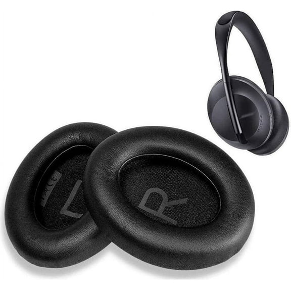 Adhiper Replacement Ear Pads Protein PU Leather Ear Cushion Compatible with Boses Noise Cancelling Wireless Headphones 700 (Black)