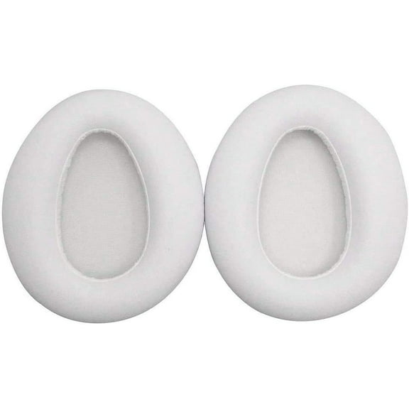 Adhiper Replacement MDR-10R Ear Pad/Ear Cushion/Ear Cups/Ear Cover/Earpads Repair Parts Compatible for Sony MDR-10RBT MDR-10RNC MDR-10R Headphones (White)