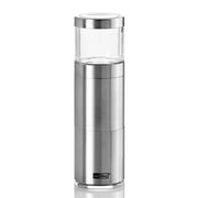 Adhoc Slim Profile Muskatino Nutmeg Mill & Spice Grinder with Ceracut & Storage Container,  Stainless Steel 5"