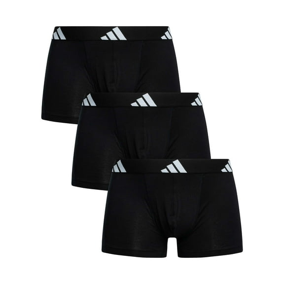Adidas Men Boxer Shorts Cotton Black Xl