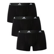 Adidas 3 Pack Active Flex Trunks, Black