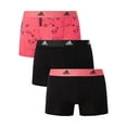 thumbnail image 1 of Adidas 3 Pack Active Flex Trunks, Multicoloured, 1 of 9