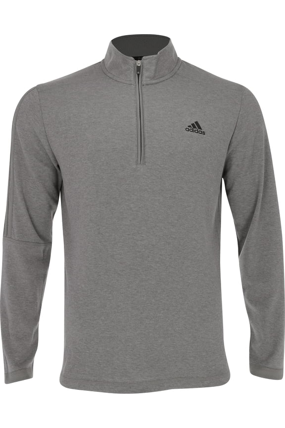 3-Stripes 1/4 Zip Grey Three Mel Outerwear Men S