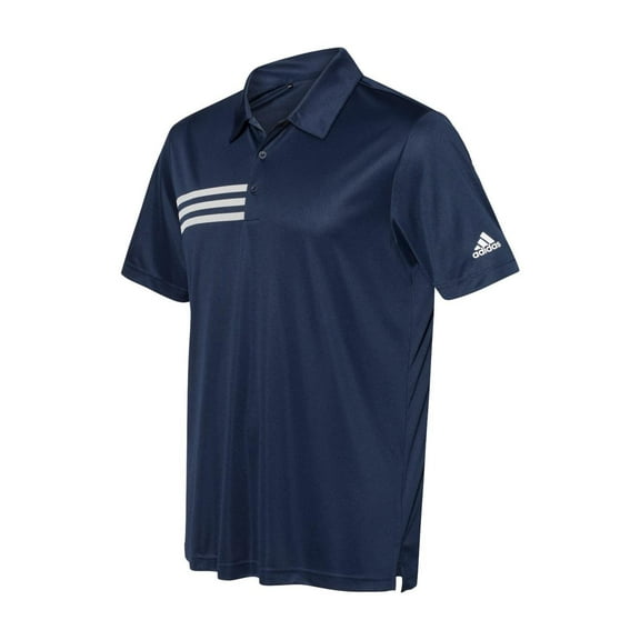 Adidas - 3-Stripes Chest Polo - A324 - Collegiate Navy/ White - Size: 3XL