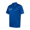 thumbnail image 1 of Adidas - 3-Stripes Chest Polo - A324 - Collegiate Royal/ Grey Three - Size: S, 1 of 3