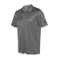 thumbnail image 1 of Adidas - 3-Stripes Chest Polo - A324 - Grey Five/ Black - Size: XL, 1 of 3