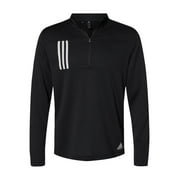 Adidas - 3-Stripes Double Knit Quarter-Zip Pullover - A482