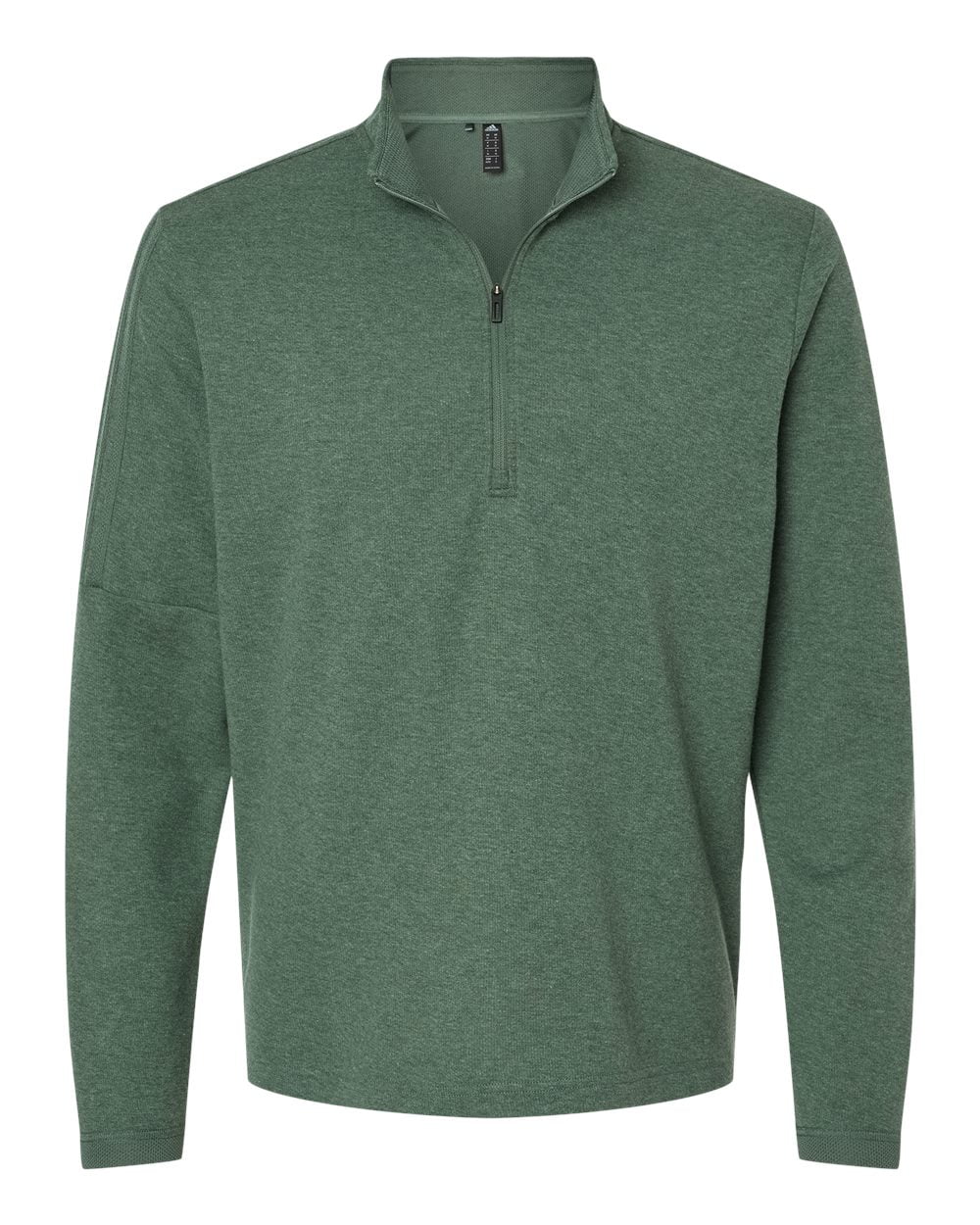 Adidas - 3-Stripes Quarter-Zip Sweater - A554 - Green Oxide