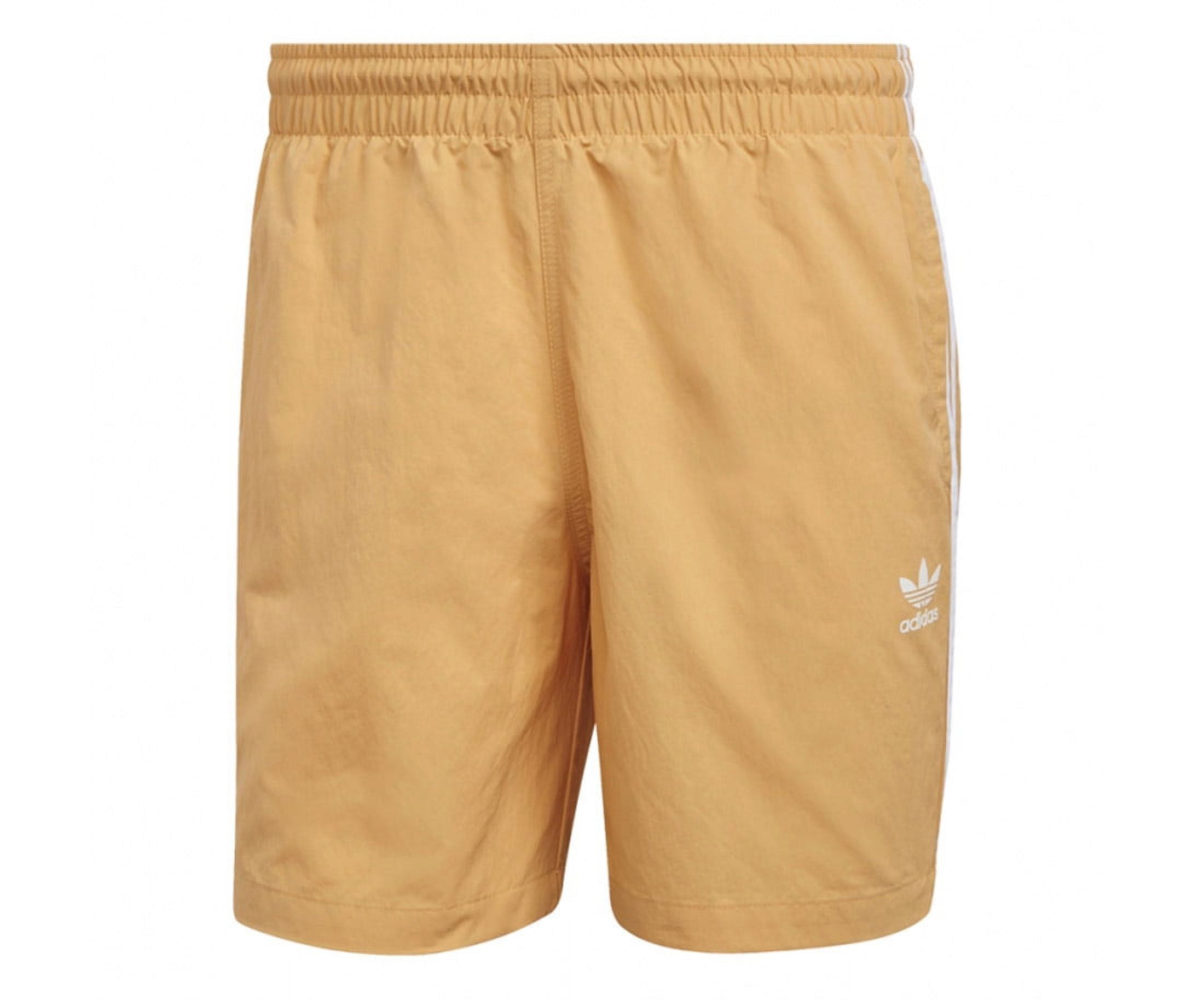 Adidas orange swim shorts sales