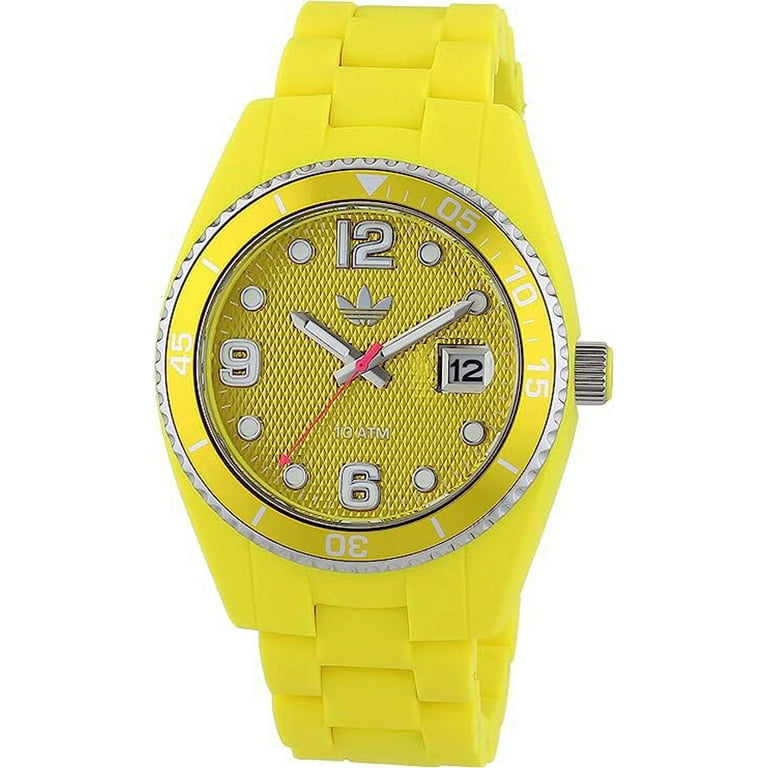 Adidas yellow watch outlet