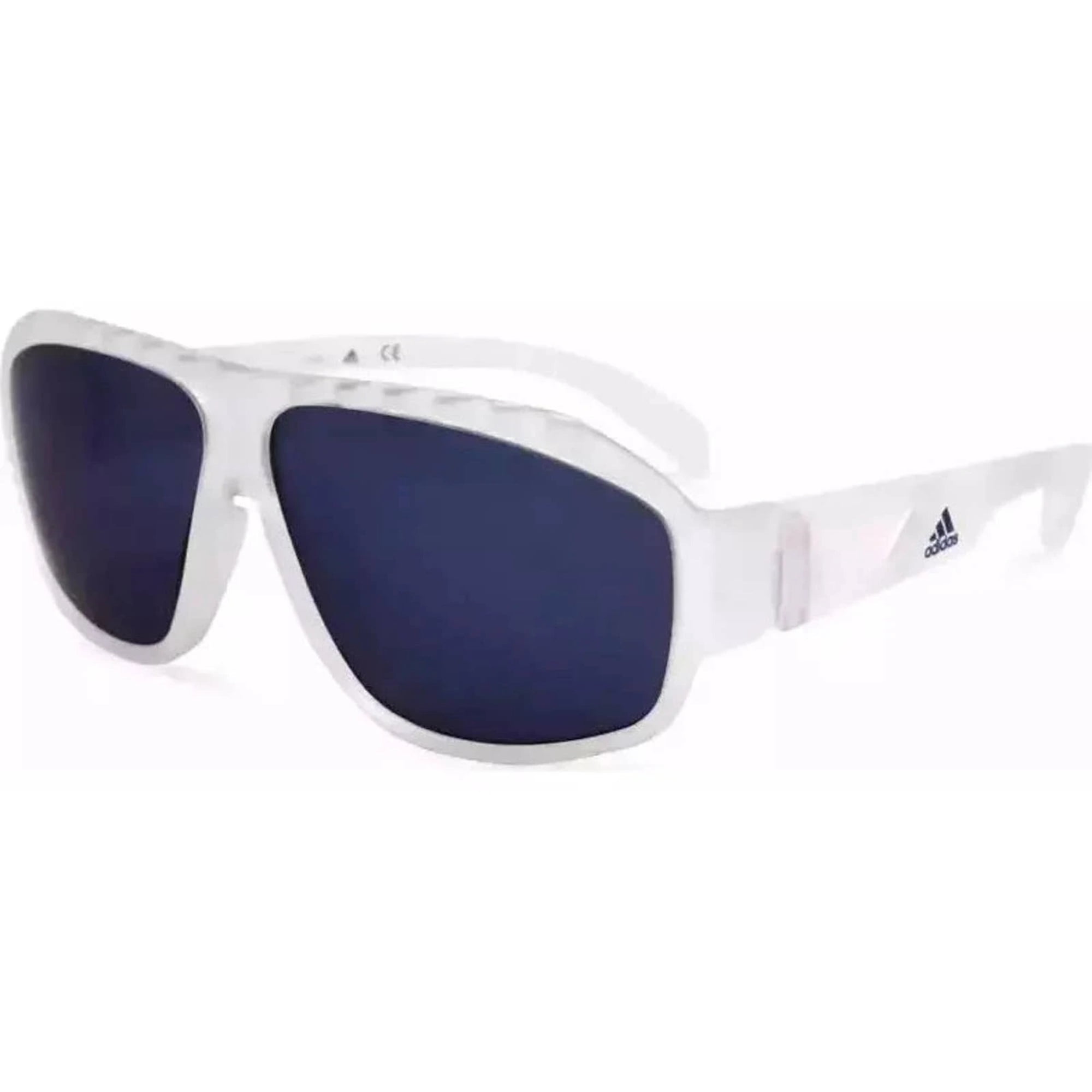 Adidas SP0025 26X 62mm Geometric Sunglasses Men's Crystal