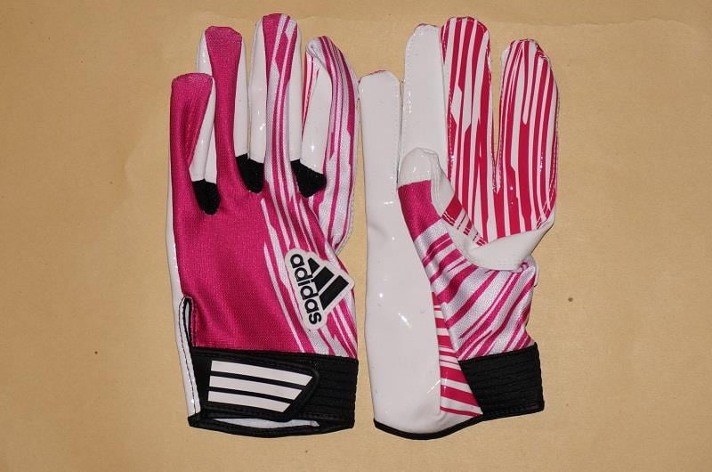 Adidas AdiZero Football Gloves Pink White Men s in Nepal at NPR 5149 Rating 4